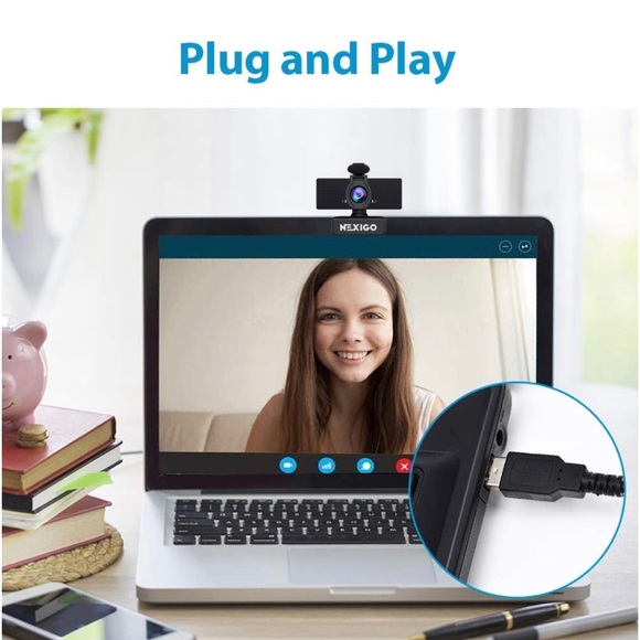 ⭐️NexiGo N60 1080P Webcam with added features⭐️ - Picture 3 of 11